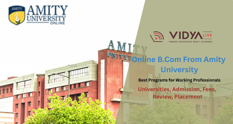 Online B.Com From Amity University