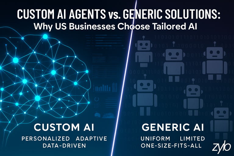 custom AI agents for businesses USA