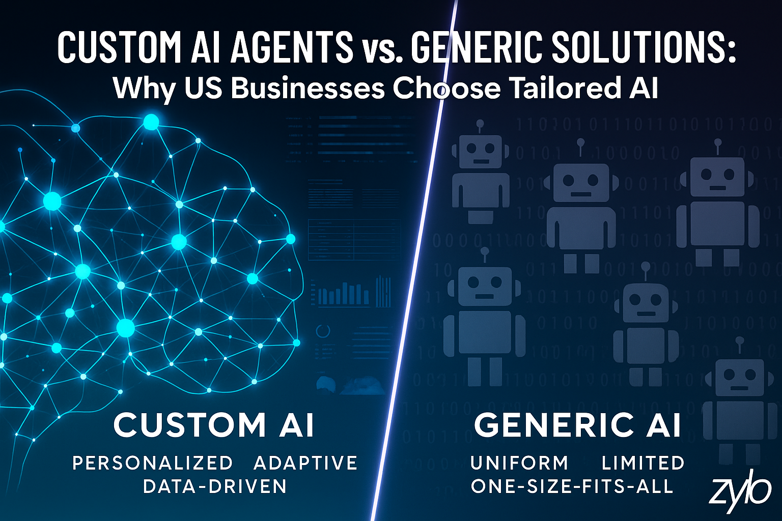 custom AI agents for businesses USA