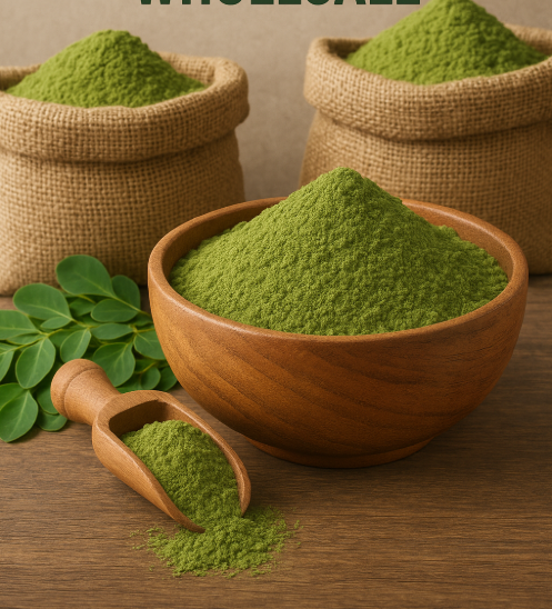 Industrial packaging line for bulk moringa powder export